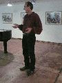Blaue Fabrik-Ausstellung mit Christopher Haley Simpson-Thomas Reichstein, Cosmas Knippschild   