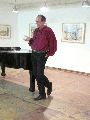 Blaue Fabrik-Ausstellung mit Christopher Haley Simpson-Thomas Reichstein, Cosmas Knippschild   