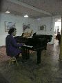 Blaue Fabrik-Ausstellung mit Christopher Haley Simpson-Thomas Reichstein, Cosmas Knippschild   