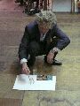 Blaue Fabrik-Ausstellung mit Christopher Haley Simpson-Thomas Reichstein, Cosmas Knippschild   