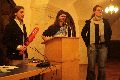 Ein großer Dank an Kultur Aktiv-Die Agentur für Arbeit hat 65 000  Förderung gestrichen und die Aktivisten versteigern ihr arbeitslos werdendes Personal, mit viel Humor im Ratskeller