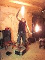 Jens hatte geladen und Künstler aus Europa  kamen zur Smog-Party. Im Anhang etliche Anblicke auf das nächtliche historische Ensemble