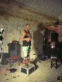 Jens hatte geladen und Künstler aus Europa  kamen zur Smog-Party. Im Anhang etliche Anblicke auf das nächtliche historische Ensemble