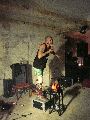 Jens hatte geladen und Künstler aus Europa  kamen zur Smog-Party. Im Anhang etliche Anblicke auf das nächtliche historische Ensemble