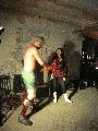 Jens hatte geladen und Künstler aus Europa  kamen zur Smog-Party. Im Anhang etliche Anblicke auf das nächtliche historische Ensemble
