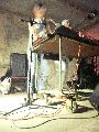 Jens hatte geladen und Künstler aus Europa  kamen zur Smog-Party. Im Anhang etliche Anblicke auf das nächtliche historische Ensemble