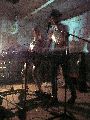 Jens hatte geladen und Künstler aus Europa  kamen zur Smog-Party. Im Anhang etliche Anblicke auf das nächtliche historische Ensemble
