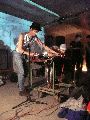Jens hatte geladen und Künstler aus Europa  kamen zur Smog-Party. Im Anhang etliche Anblicke auf das nächtliche historische Ensemble