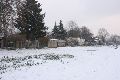 Winterspaziergang von Pieschen-Waldschlößchen-Brückenbaustelle