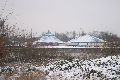 Winterspaziergang von Pieschen-Waldschlößchen-Brückenbaustelle
