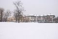 Winterspaziergang von Pieschen-Waldschlößchen-Brückenbaustelle