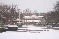Winterspaziergang von Pieschen-Waldschlößchen-Brückenbaustelle