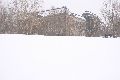 Winterspaziergang von Pieschen-Waldschlößchen-Brückenbaustelle