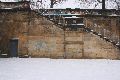 Winterspaziergang von Pieschen-Waldschlößchen-Brückenbaustelle