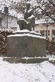 Winterspaziergang von Pieschen-Waldschlößchen-Brückenbaustelle
