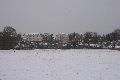 Winterspaziergang von Pieschen-Waldschlößchen-Brückenbaustelle